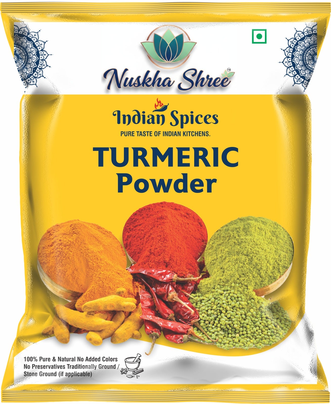 Nushka Shree | Indian Spices Turmeric Powder 200 gms